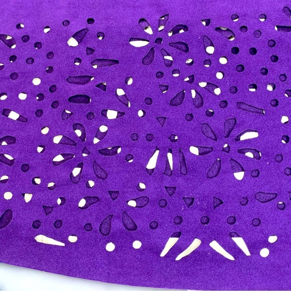 MINKPINK Super soft crop purple tank- XS - Picture 6 of 7